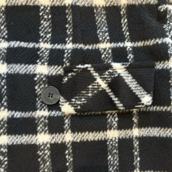 Romeo + Juliet‎ Couture Black White Plaid Mini Skirt NWT Size M - Picture 2 of 6